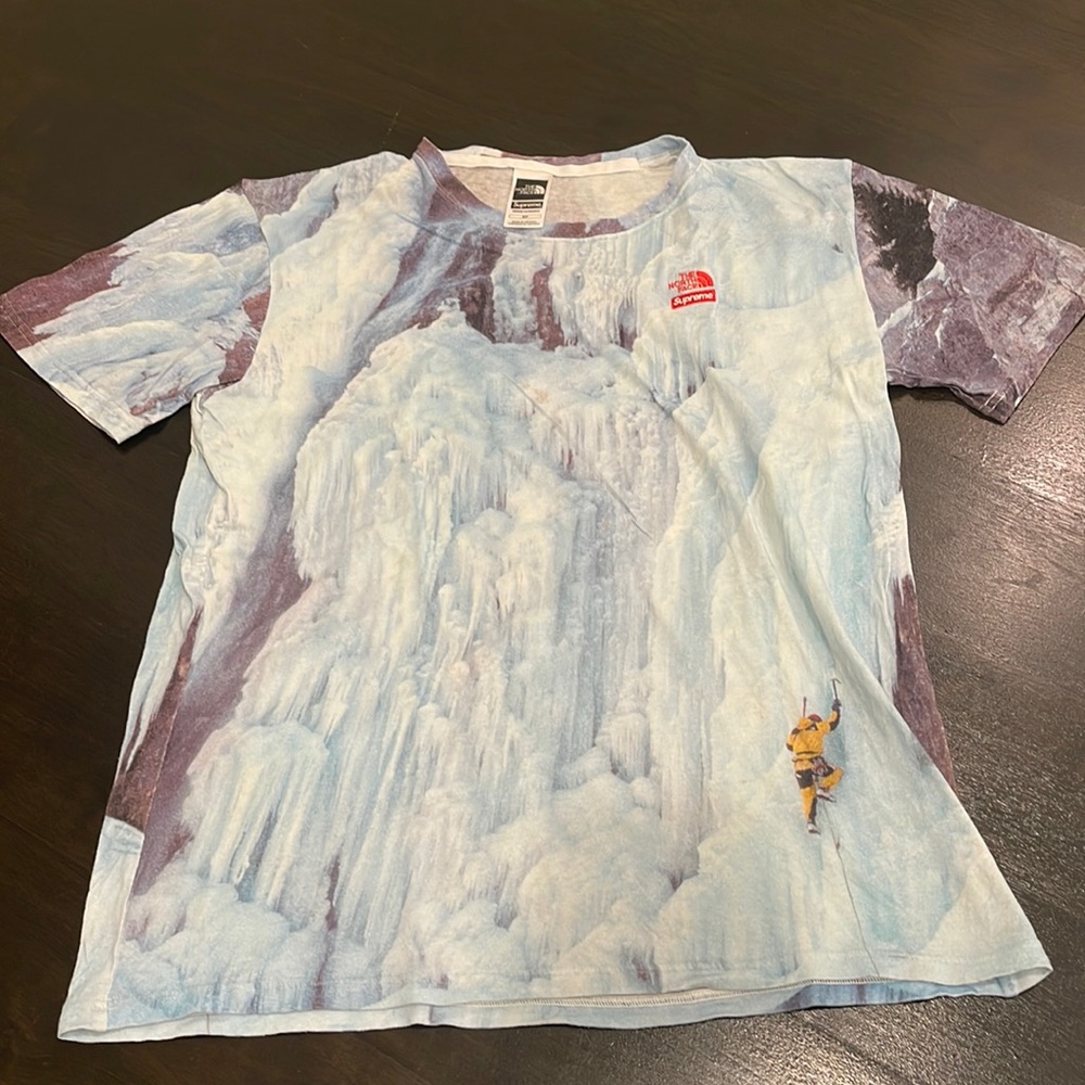 The North Face X Supreme T Shirt (size small)